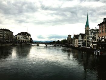 River with buildings in background