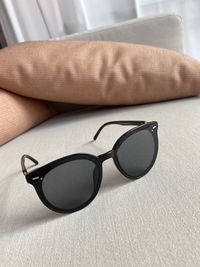 Close-up of sunglasses on table