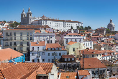 View of buildings in city