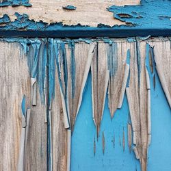 Close-up of wooden plank