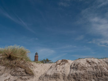 Darßer ort at the baltic sea in germany