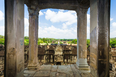 Old ruins of building