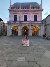 View of historical building in city