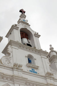 Low angle view of building against sky