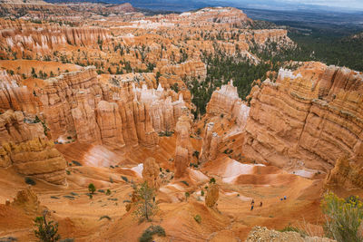 Bryce canyon in utah, is famous for its geological rock formations