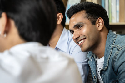 Portrait of a smiling young man