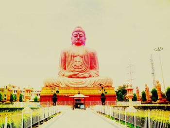 Full frame shot of temple