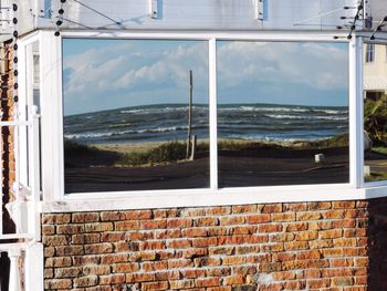 View of built structure against sky