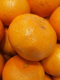 Close-up of oranges at market stall