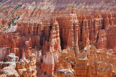 View of rock formation