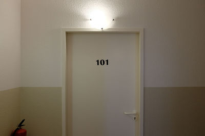 Room 101 door