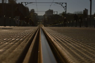 Railroad tracks