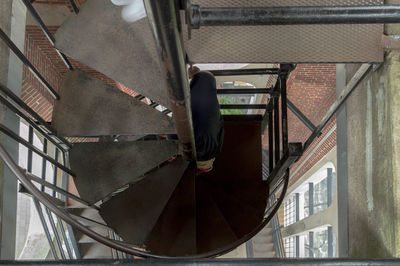 Close-up of staircase