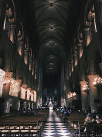 Interior of corridor