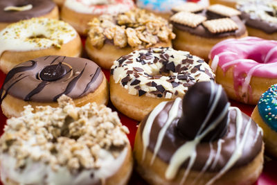 Close-up of dessert on table