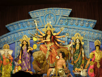 Statue of buddha in temple