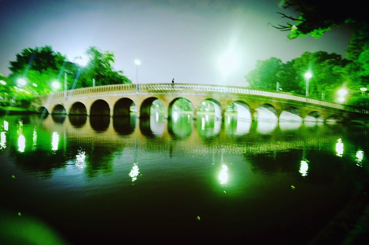 BRIDGE OVER RIVER AGAINST SKY