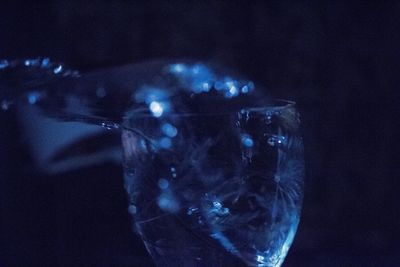 Close-up of glass of water