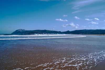 Laredo summer view in cantabria