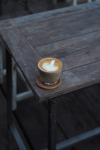 Close-up of coffee on table