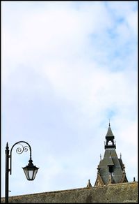 Low angle view of building against sky