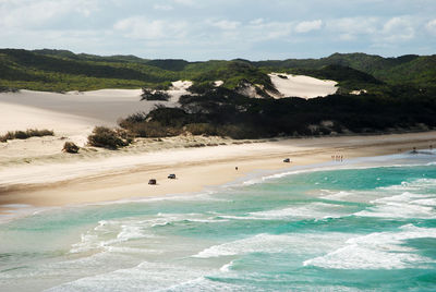 Scenic view of beach