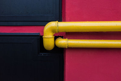 Close-up of closed door