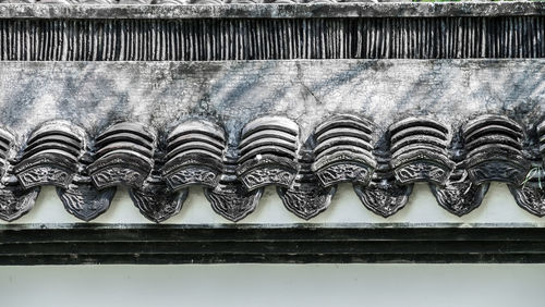 Close-up of roof