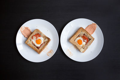 Close-up of sweet food on plate