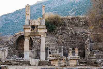 Old ruins of temple