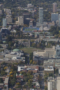 Aerial view of cityscape