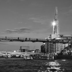 River with buildings in background