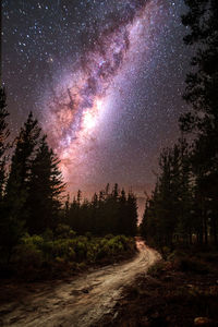 Milky way  and nature 