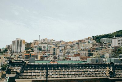 View of cityscape against sky