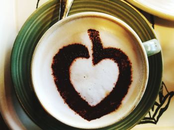 Close-up of coffee cup