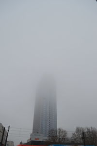 Low angle view of modern buildings