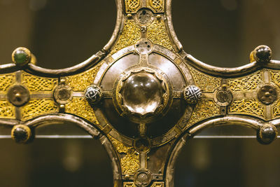 Close-up of ornate ceiling