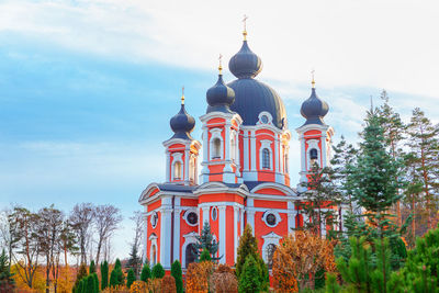 Curchi monastery the most beautiful in the republic of moldova . unesco architectural monument