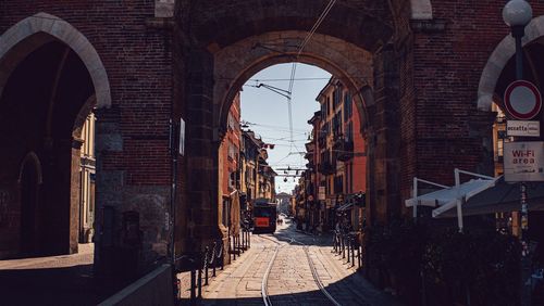 Street amidst buildings in city