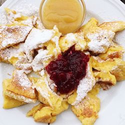 Close-up of served food