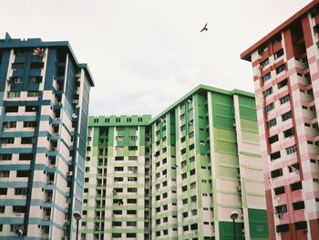 Low angle view of modern building