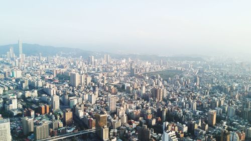 Panoramic view of city