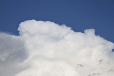 Low angle view of clouds in sky