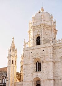 Low angle view of historical building against sky