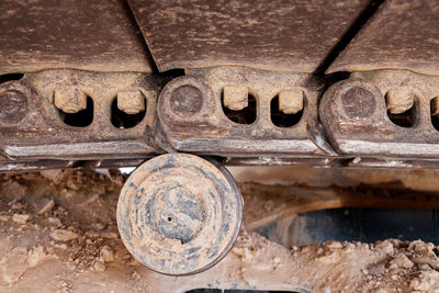 Close-up of rusty metal