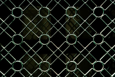 Full frame shot of chainlink fence