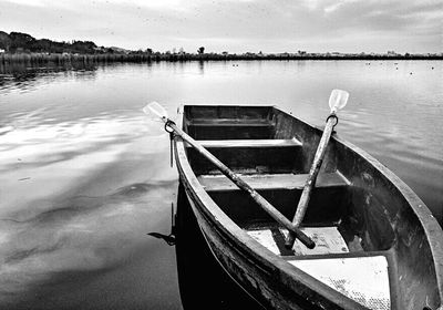 Pier on lake