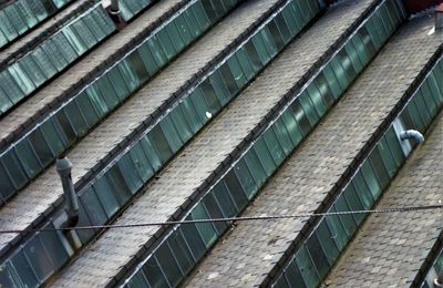 Low angle view of office building