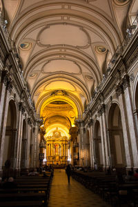 Interior of historic building