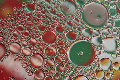 Full frame shot of water drops